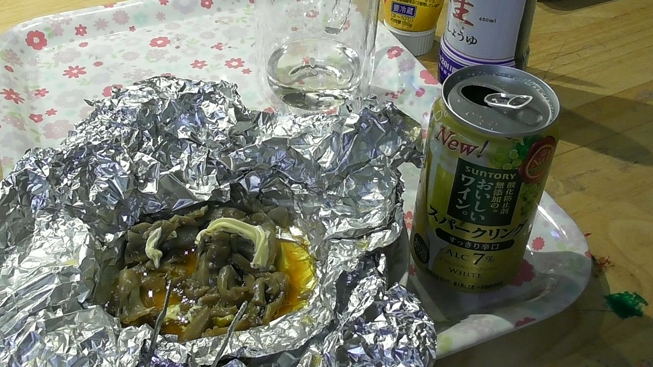 バター醤油のまいたけホイル焼き